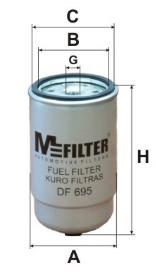 Palivový filter MFILTER